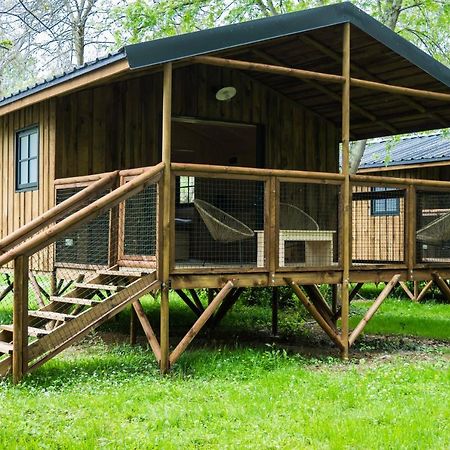 Camping Le Mouliat Hotel Moncrabeau Buitenkant foto